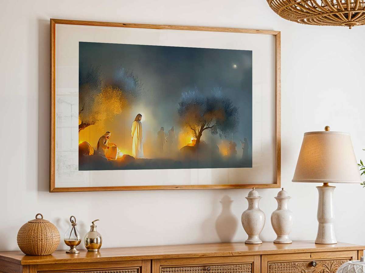 Decorative Drawings of Jesus Christ artwork designed for Christian art admirers and bedroom decor